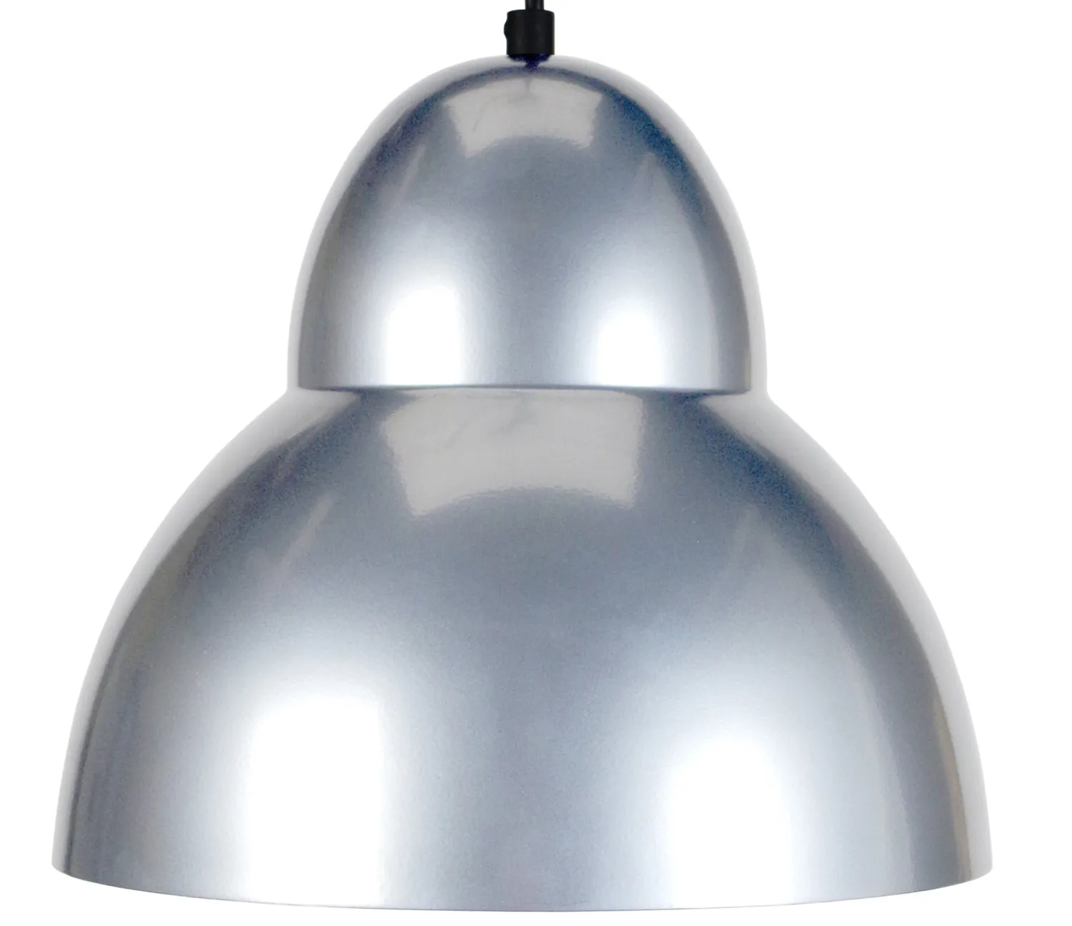 Tosel Quetzal sospensione alluminio 25x100 cm cupola