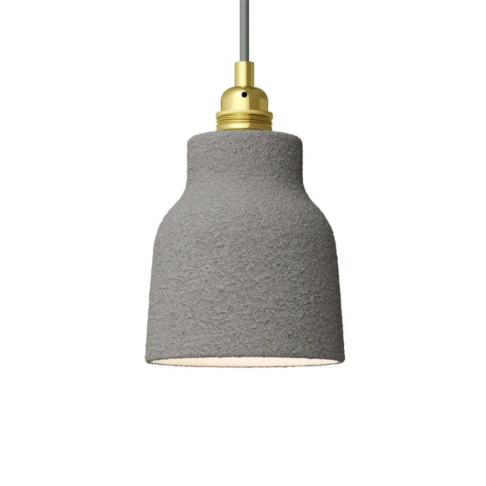 Creative Cables Materia Vaso Cemento paralume ceramica