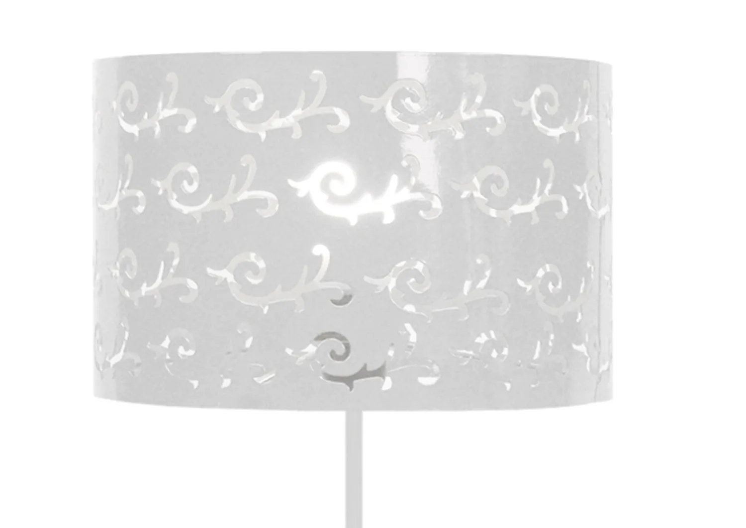 Tosel Lys piantana colonna 30x160 cm nera metallo