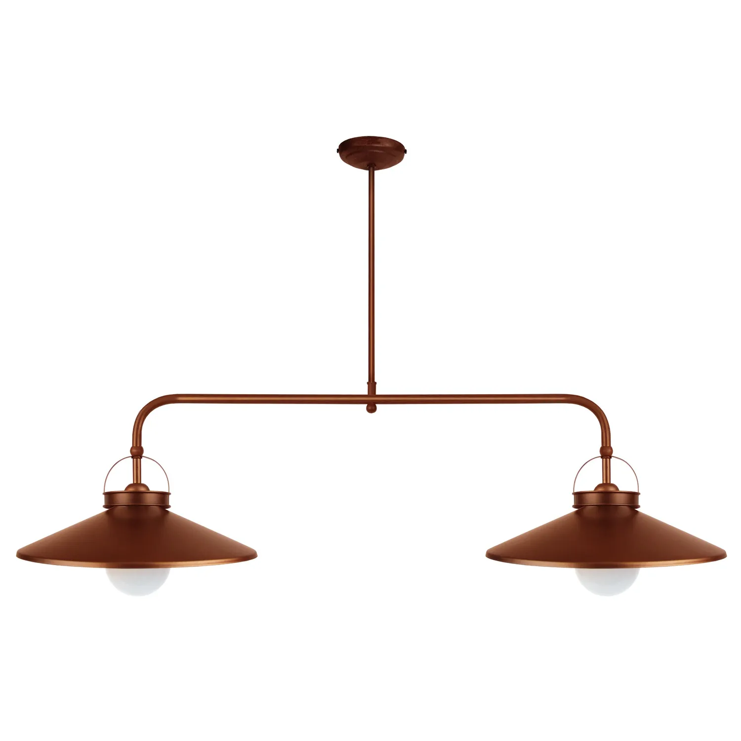 Tosel Saint Malo Metal Bar lampadario bronzo 66x80 cm