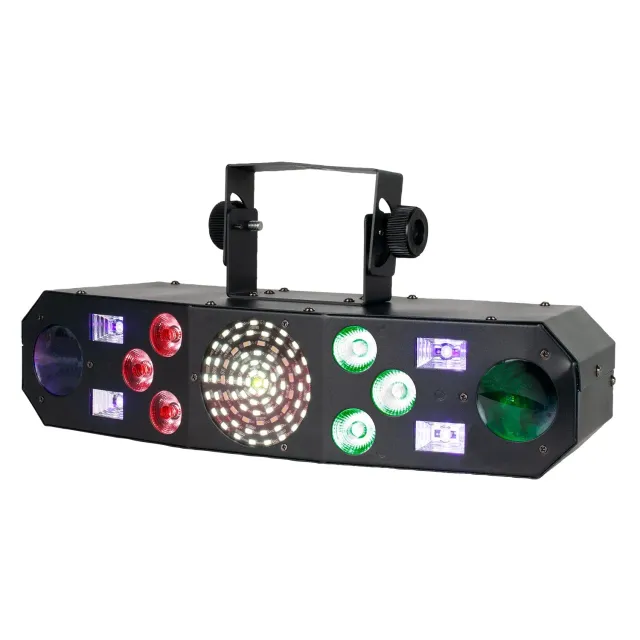 American DJ Furious Five RG effetto luce LED 5 in 1 rosso verde