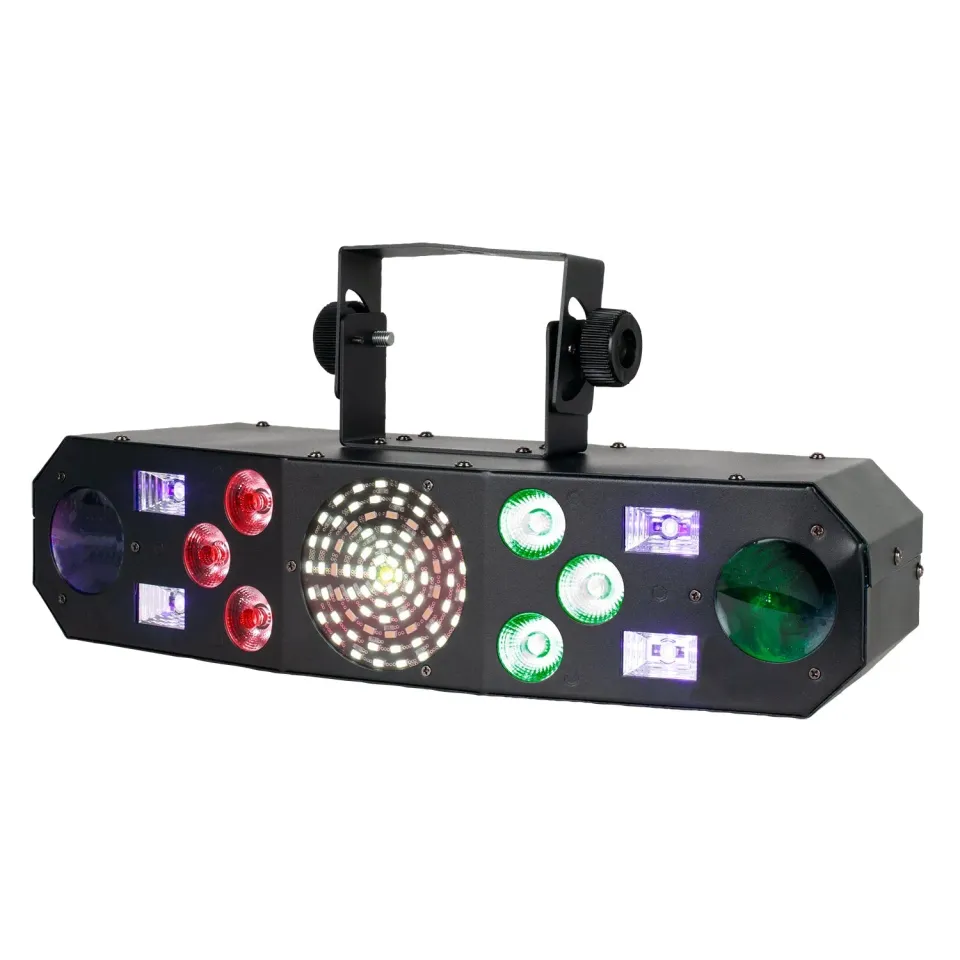 American DJ Furious Five RG effetto luce LED 5 in 1 rosso verde