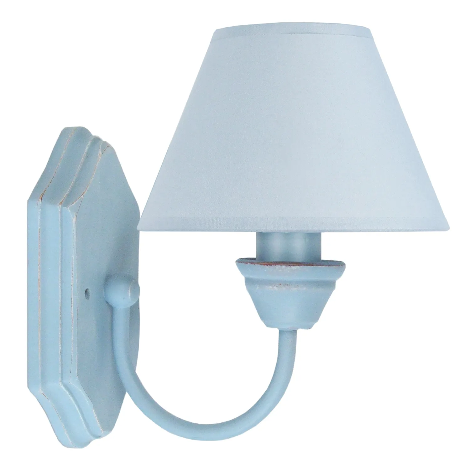 Tosel Dax applique 22 cm bianco luce comodino