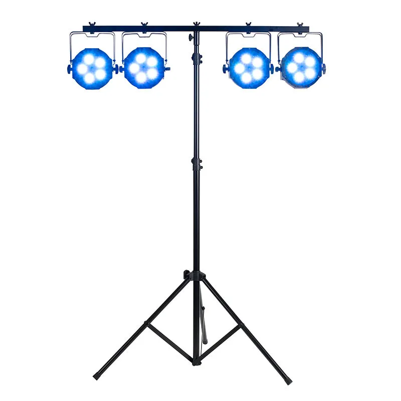 American DJ Accu-Stand LTS6 AS stativo luci nero 2,7 m