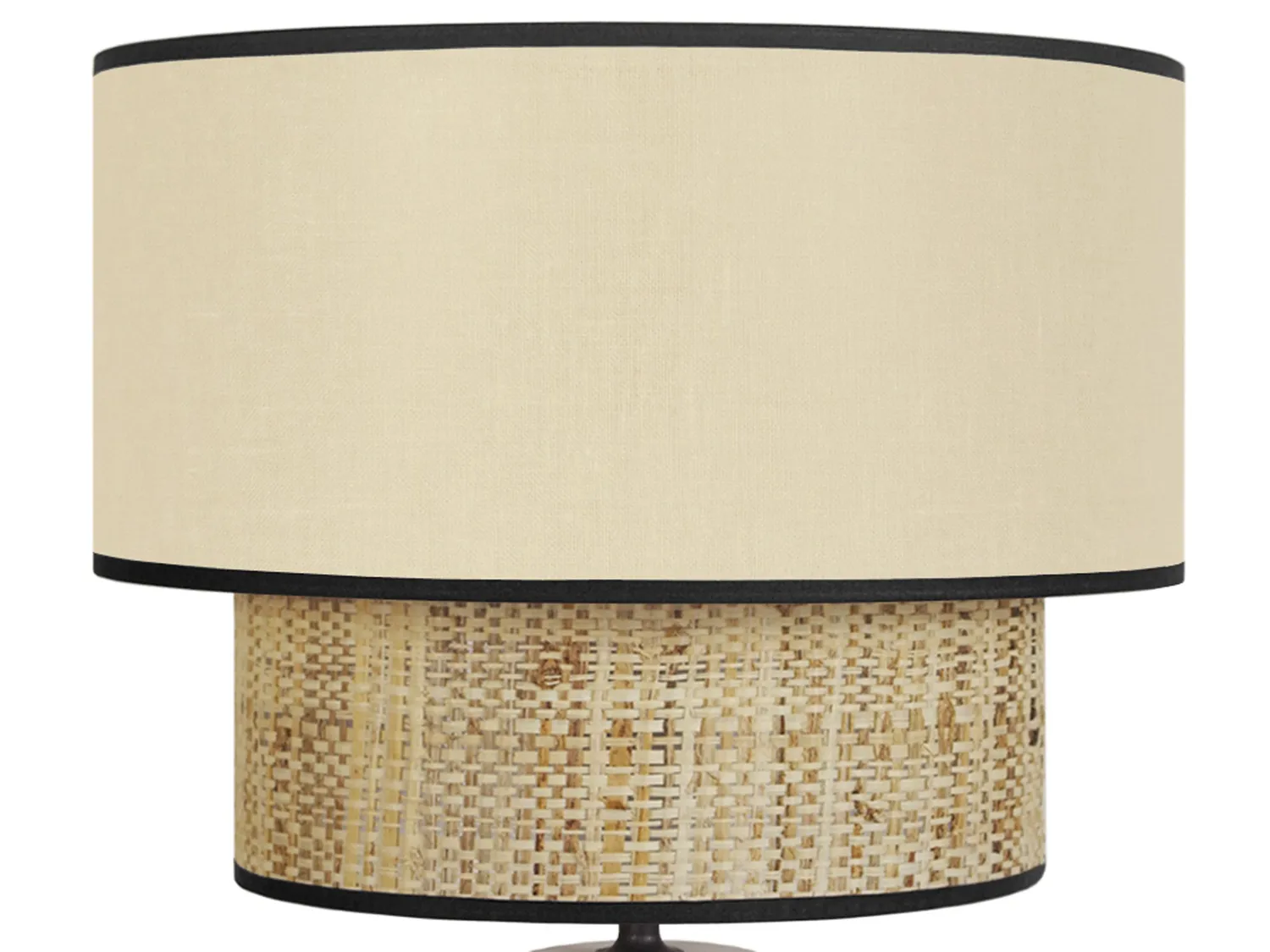 Tosel Cochin T lampada tavolo treppiede naturale crema 50 cm