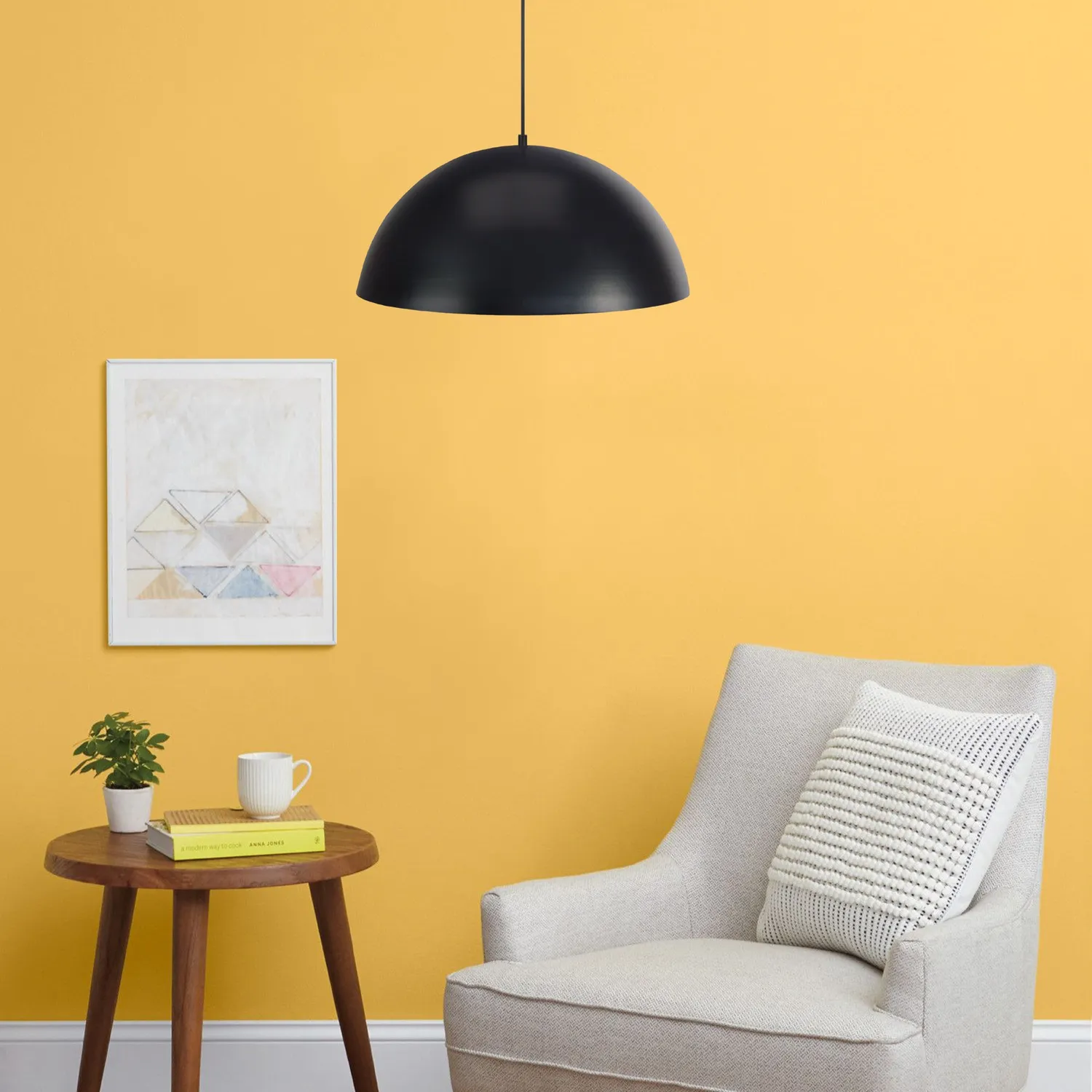 Tosel Gamelle sospensione 42 cm avorio luce tavola
