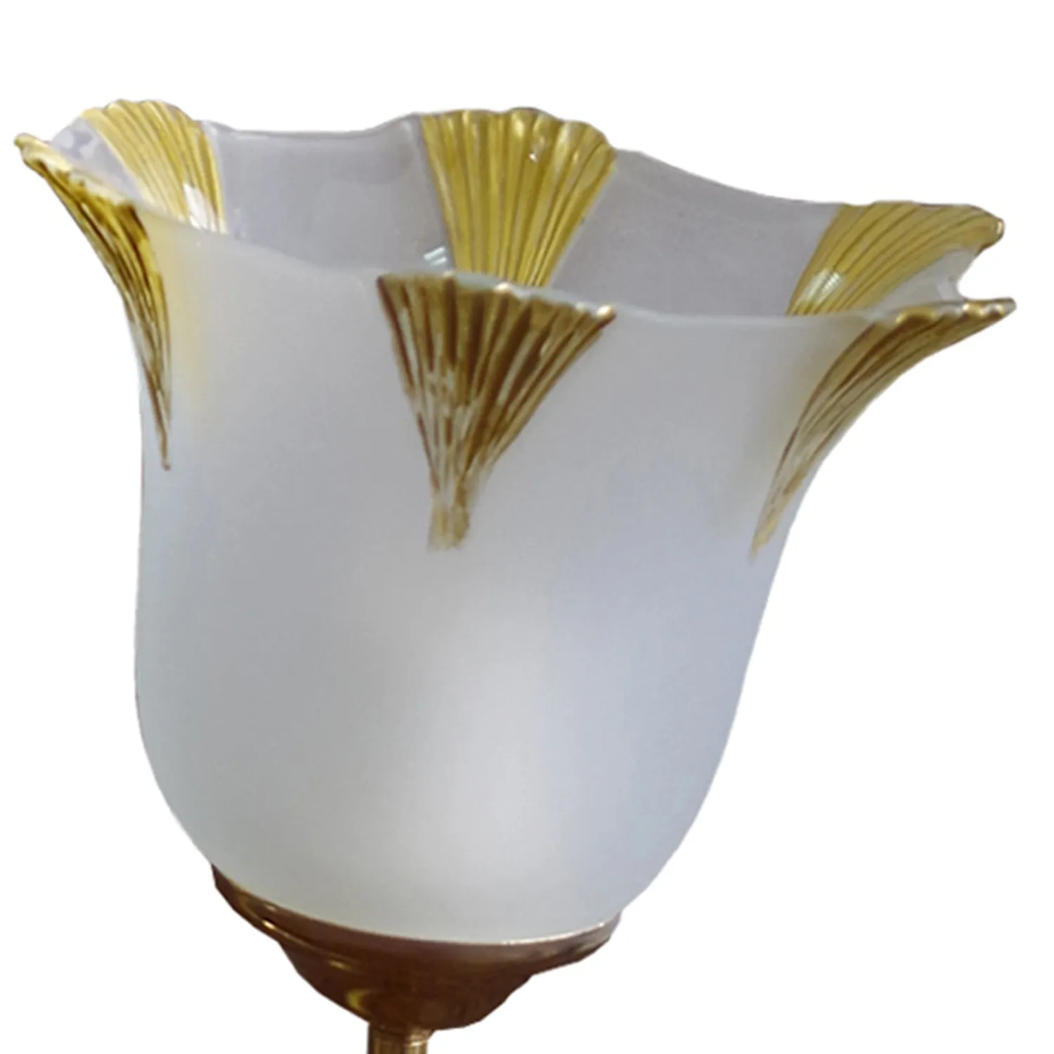 Tosel Brussels applique vetro cromo 23,5x15 cm E27