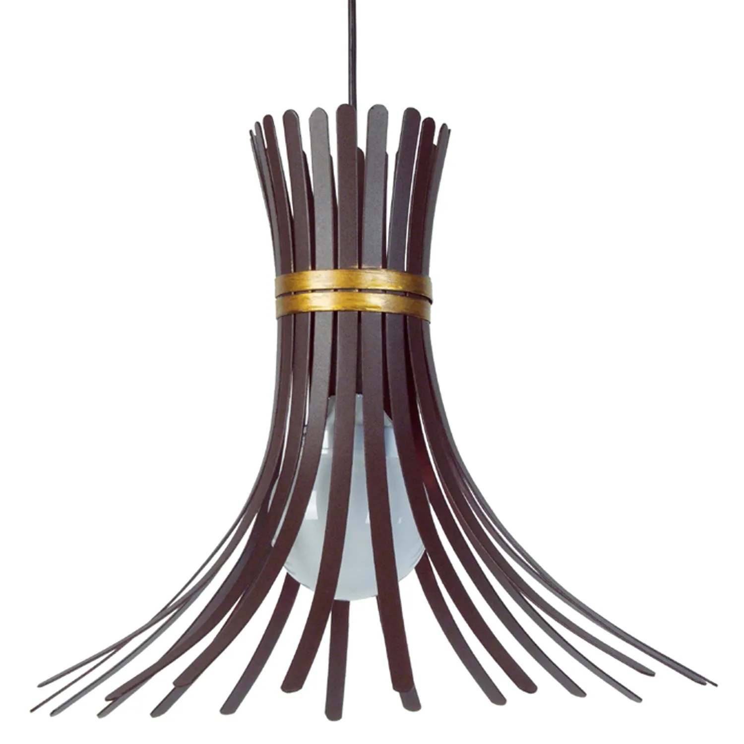 Tosel Jupe Indiens sospensione rosso oro 45cm