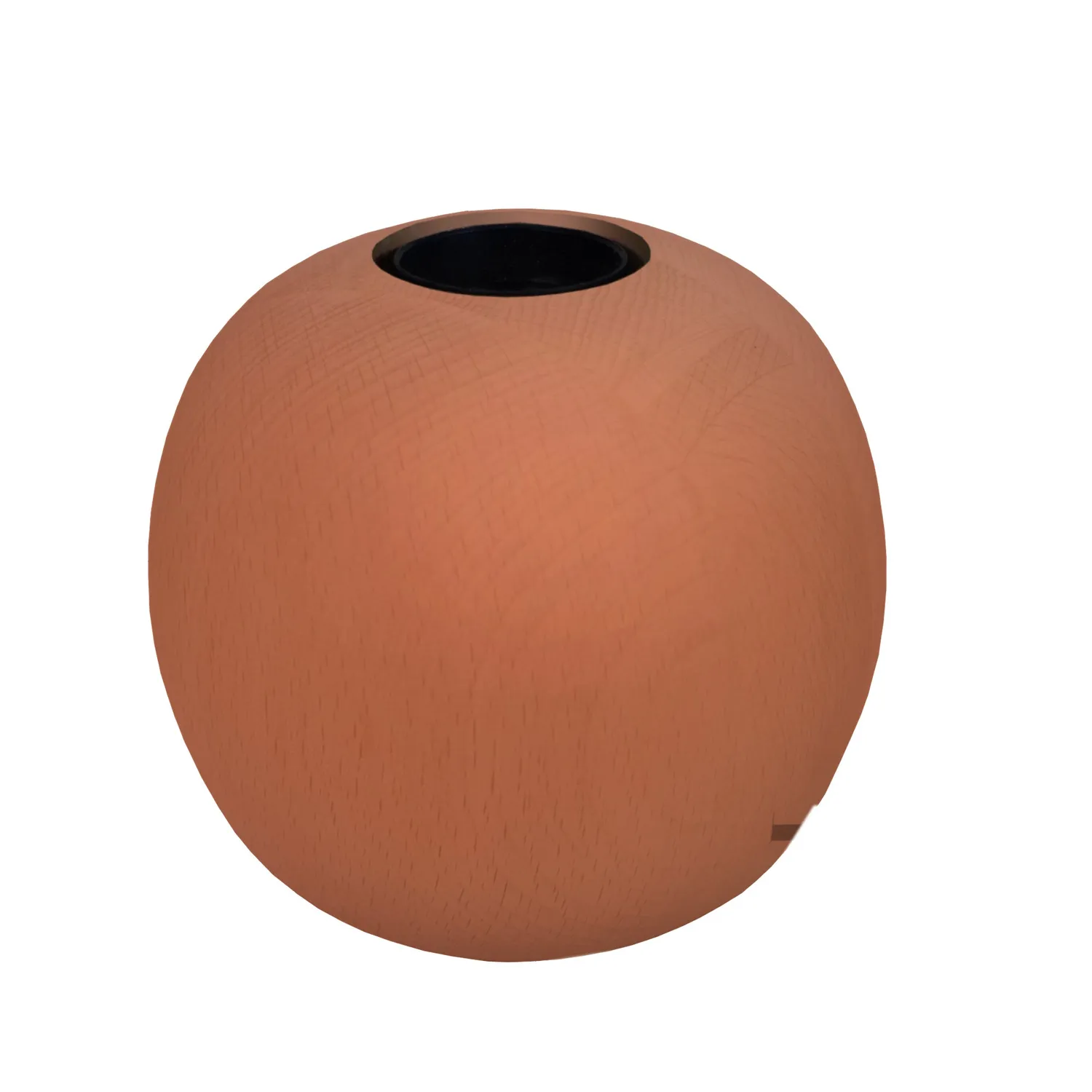 Tosel Boule base lampada comodino 11x10cm naturale legno