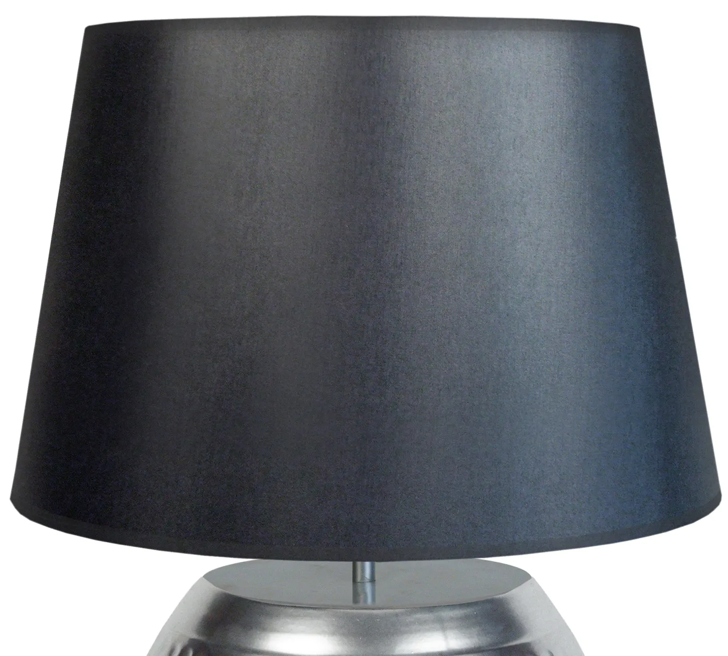 Tosel Calcuta Lampada da Tavolo 40x47cm Cromo Bianco