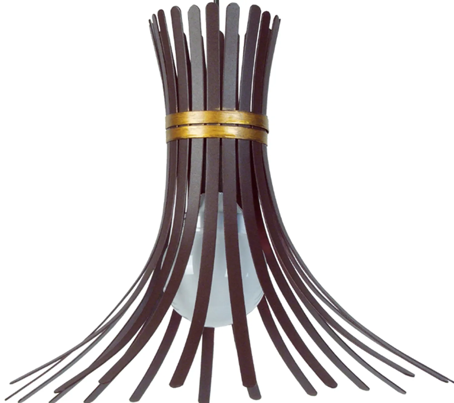 Tosel Jupe Indiens sospensione rosso oro 45cm