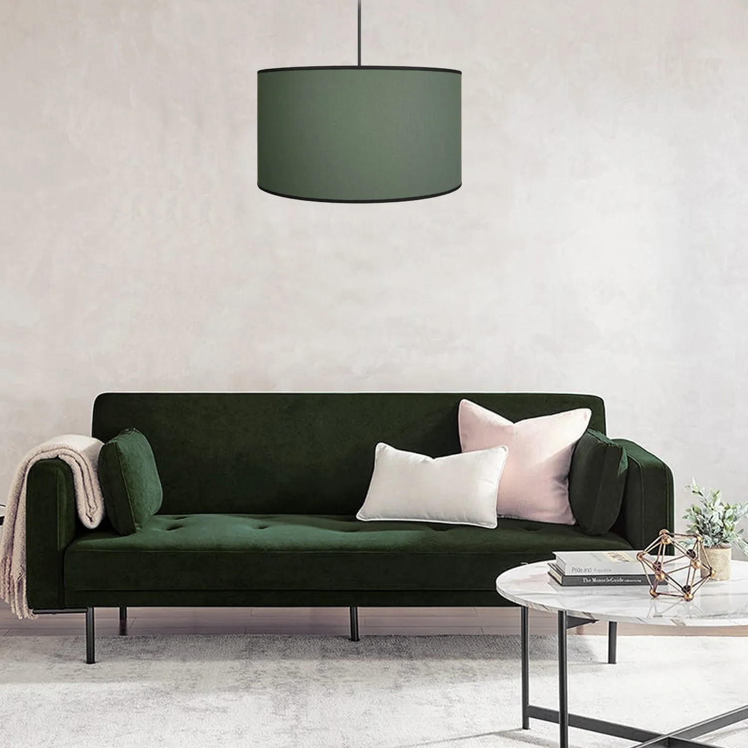 Tosel Cashemire Sospensione 40x100 cm Verde Tessuto