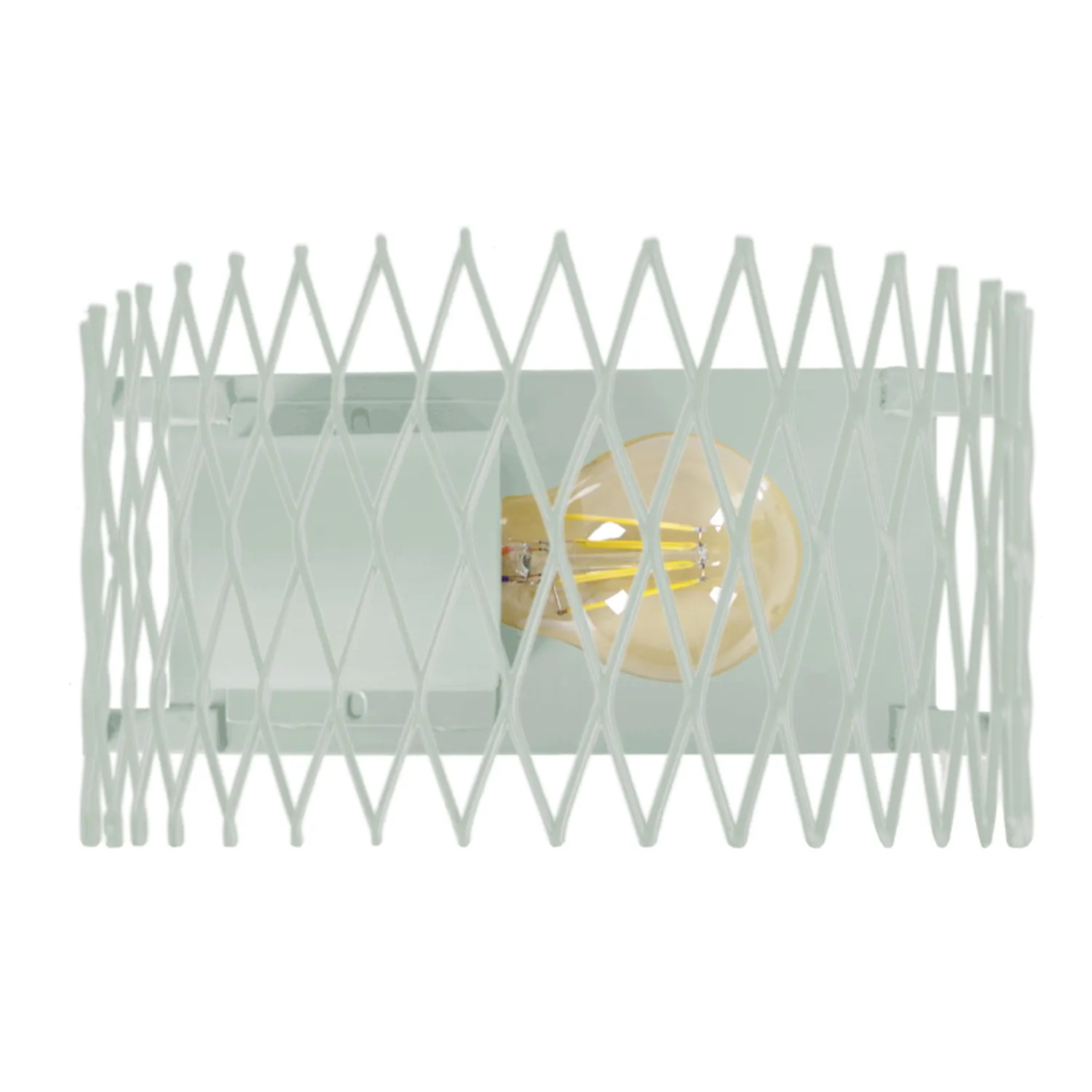 Tosel Aster applique muro nero 25x11 cm luce su e giu