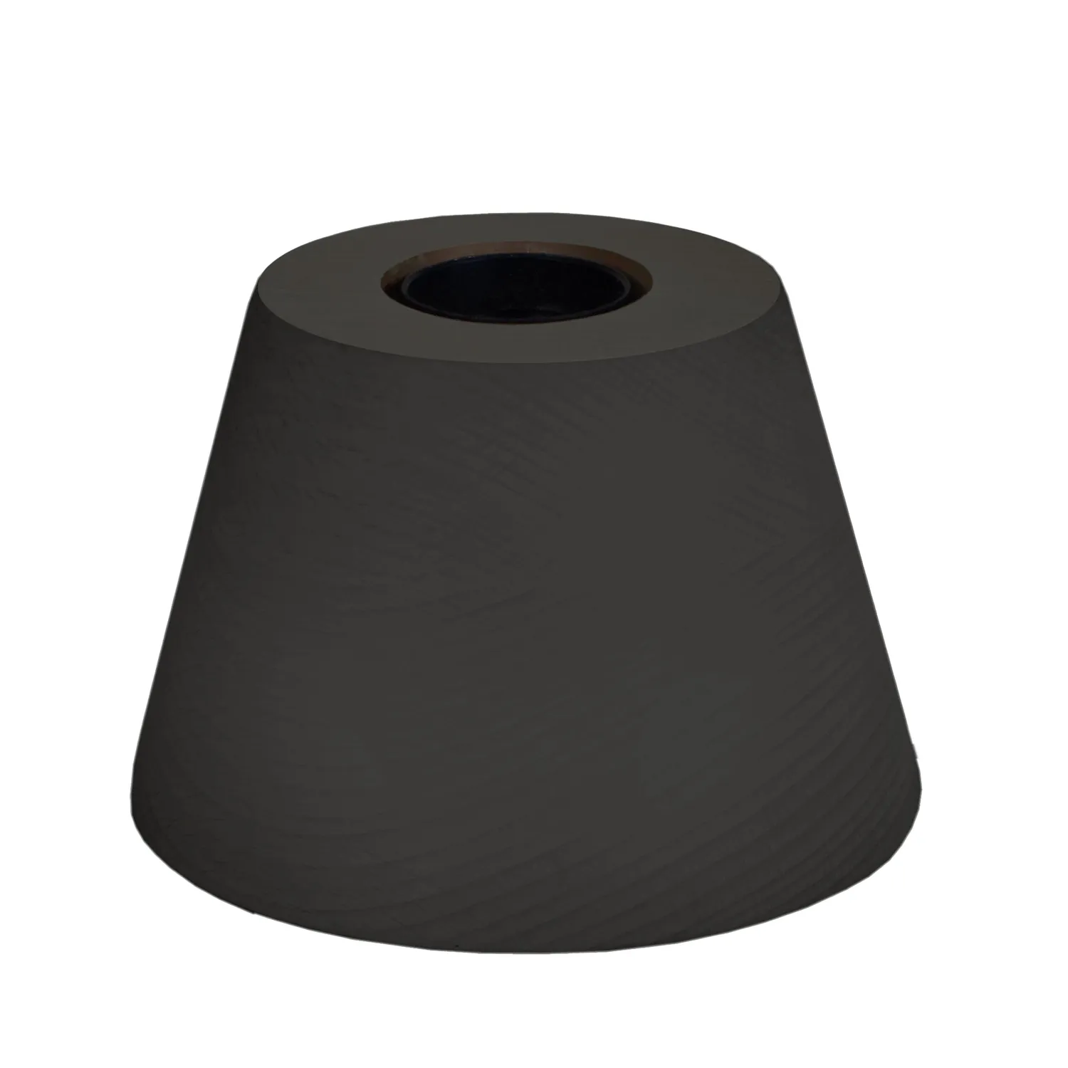 Tosel Cone Base Lampada Comodino D11cm Naturale Legno