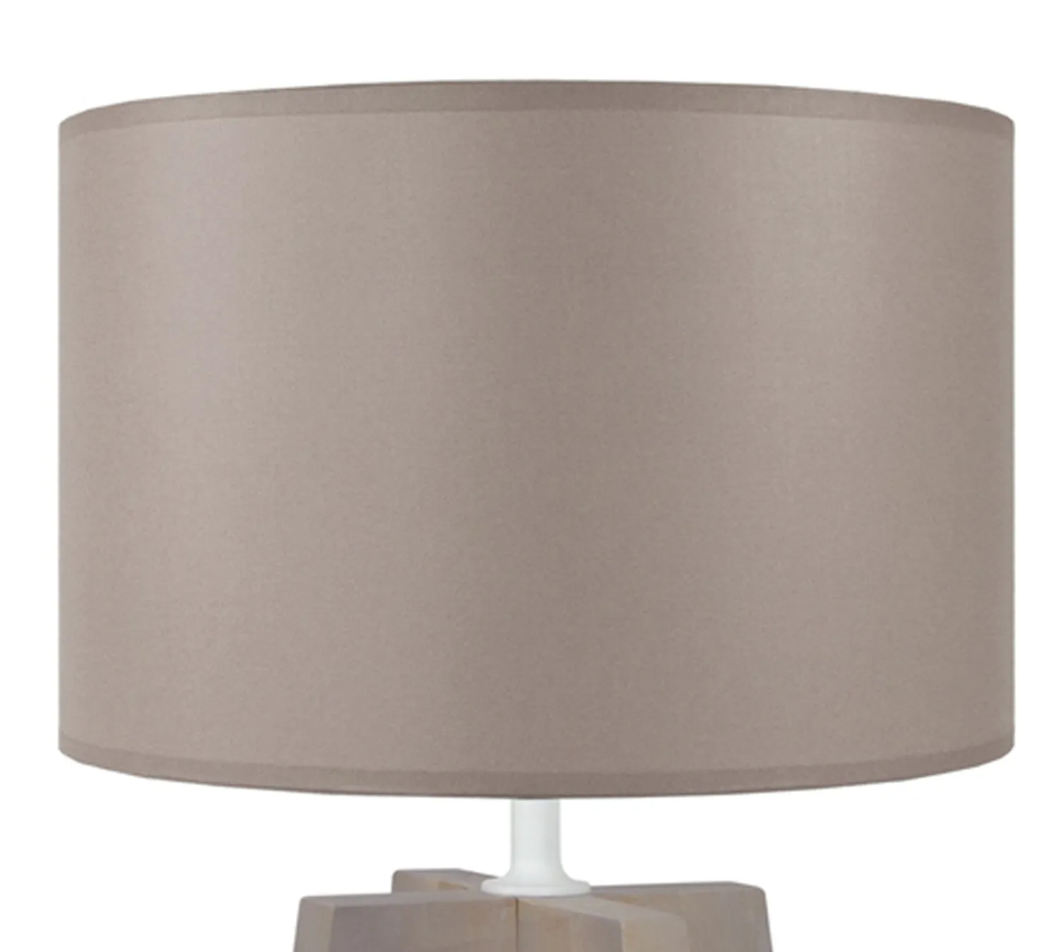 Tosel Lot Lampada da Tavolo Legno Naturale 25x50cm