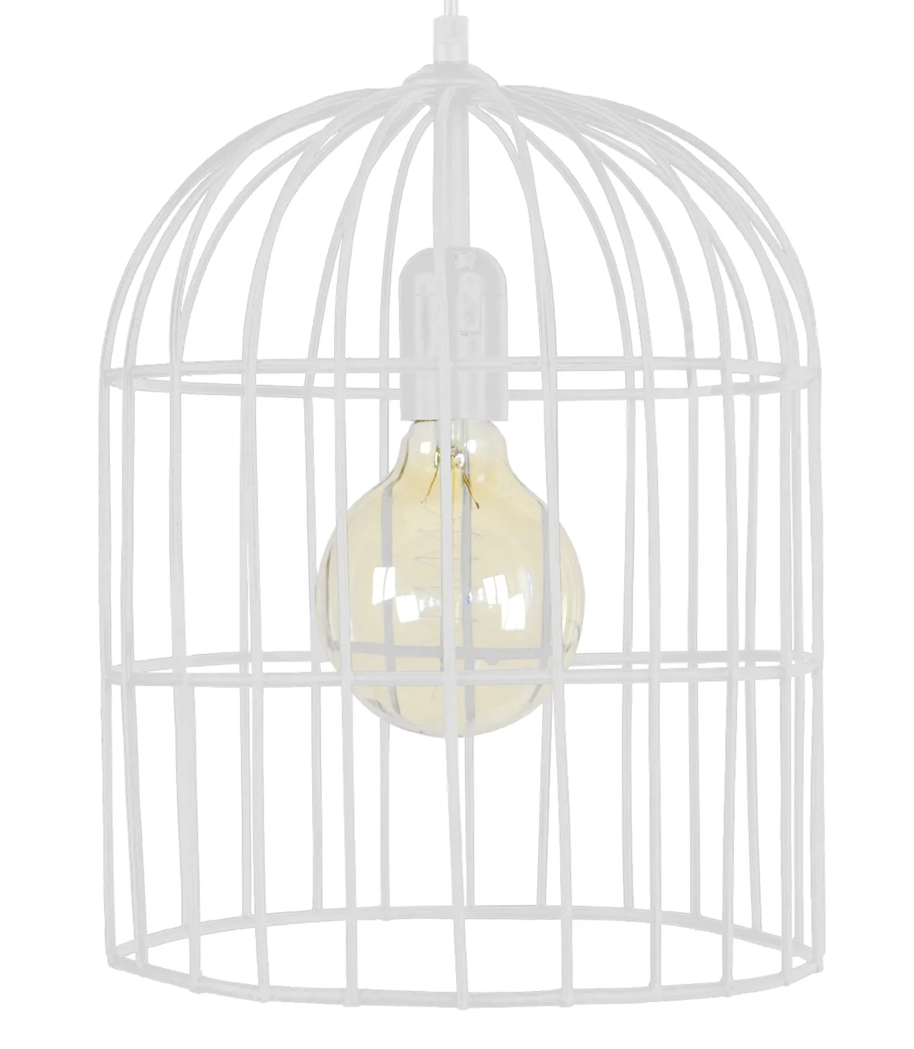 Tosel Cage sospensione gabbia nera D24 cm E27