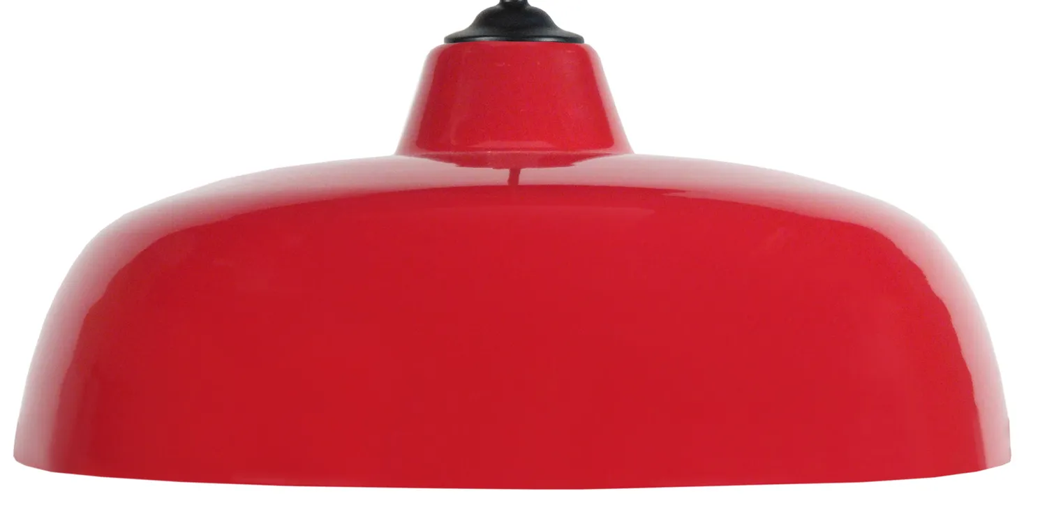 Tosel Trog sospensione metallo nero 32x100 cm E27