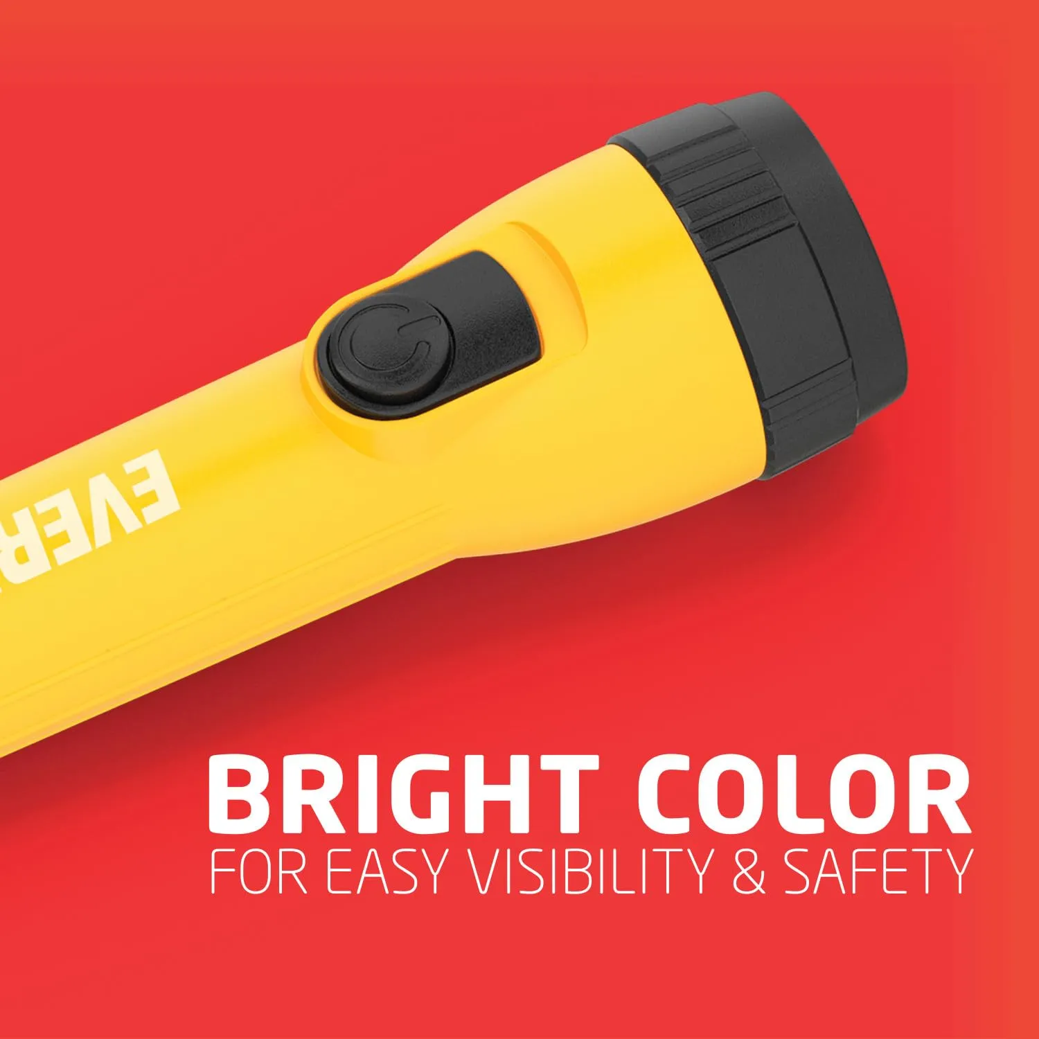 Eveready torcia LED 35 m blu giallo pack 4 batterie AA