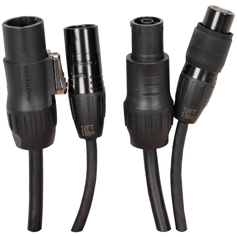 American DJ SPD125 Accu-Cable cavo combo IP65 12ft