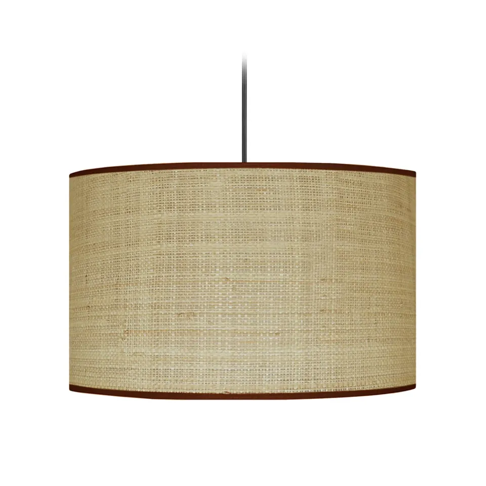 Tosel Goa sospensione tessuto marrone 40x100 cm