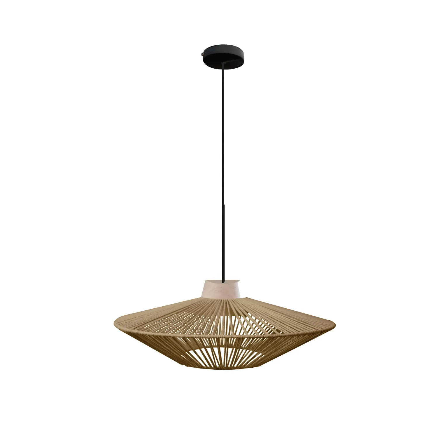Tosel Harry 60 sospensione naturale 60x100 cm corda