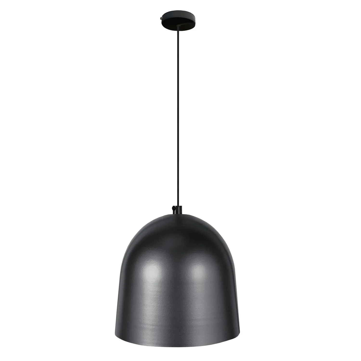 Tosel Eliot Cloche sospensione 17x100cm nera