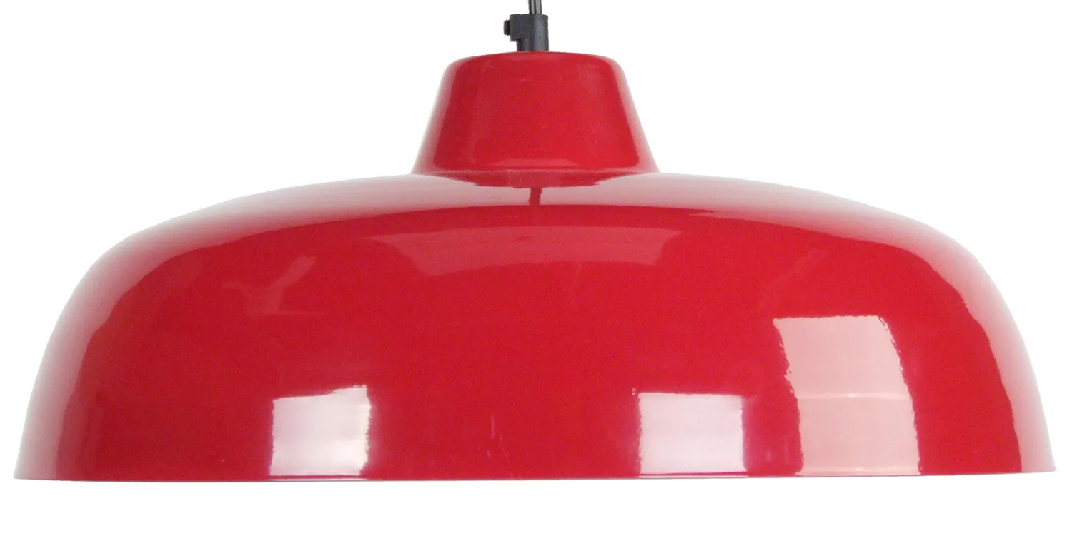 Tosel TROG sospensione cupola bianca 30x100 cm metallo
