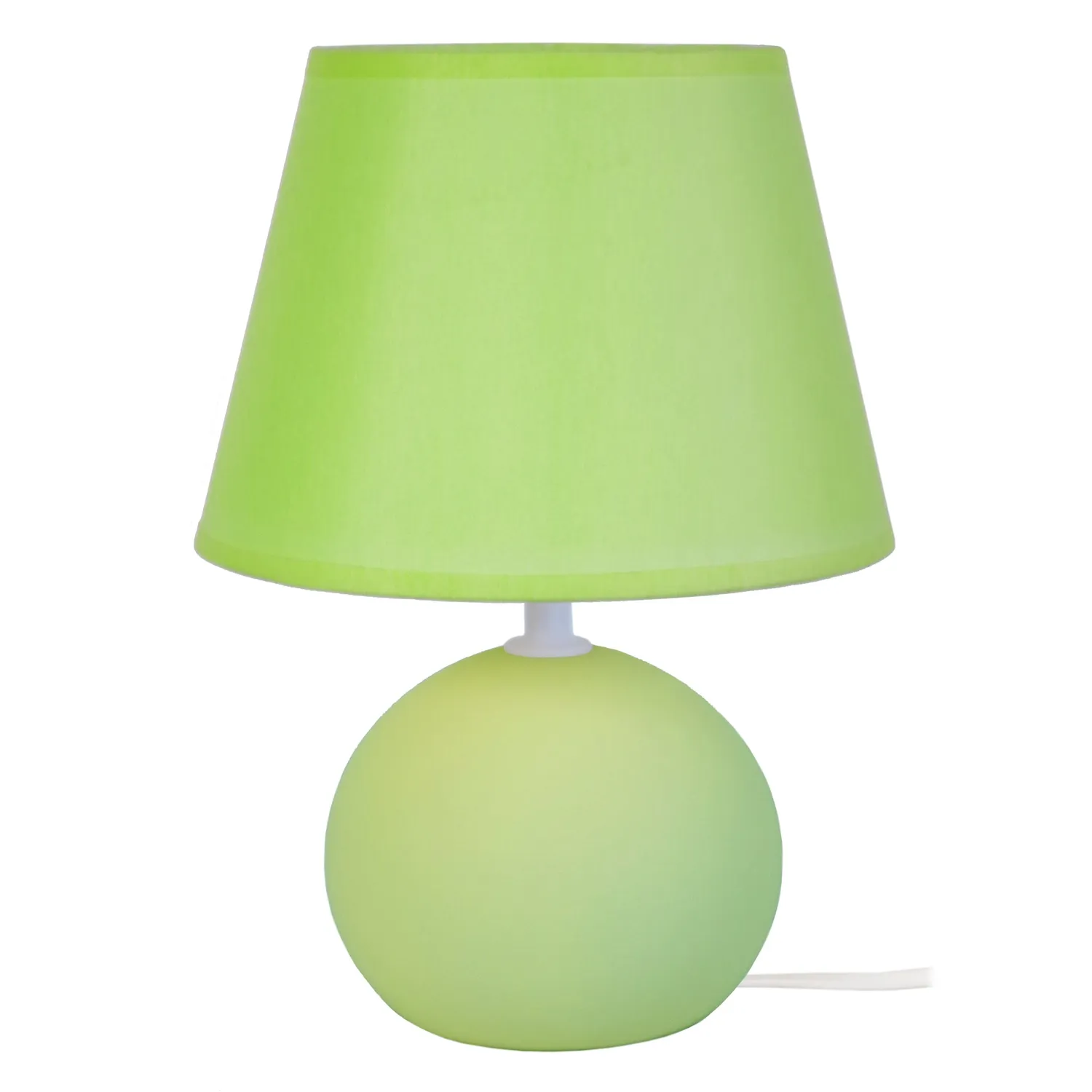 Tosel Boule Bois lampada tavolo 21,5 cm verde E14