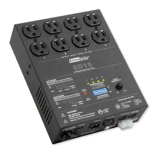 American DJ Eliminator ED-15 centralina dimmer 4 canali