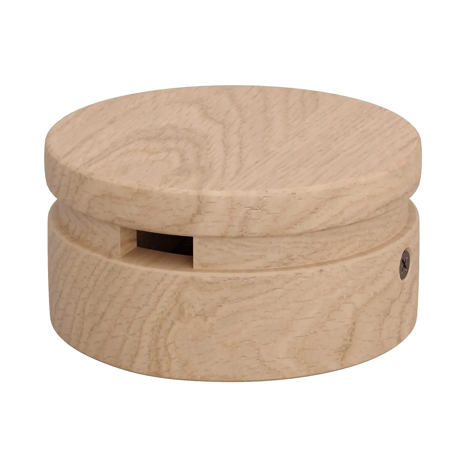 Creative Cables Filé rosone soffitto legno neutro 80 mm