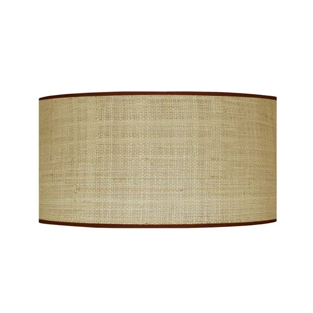 Tosel Cylindrique 40 Paralume Bianco 40x23 cm Tessuto