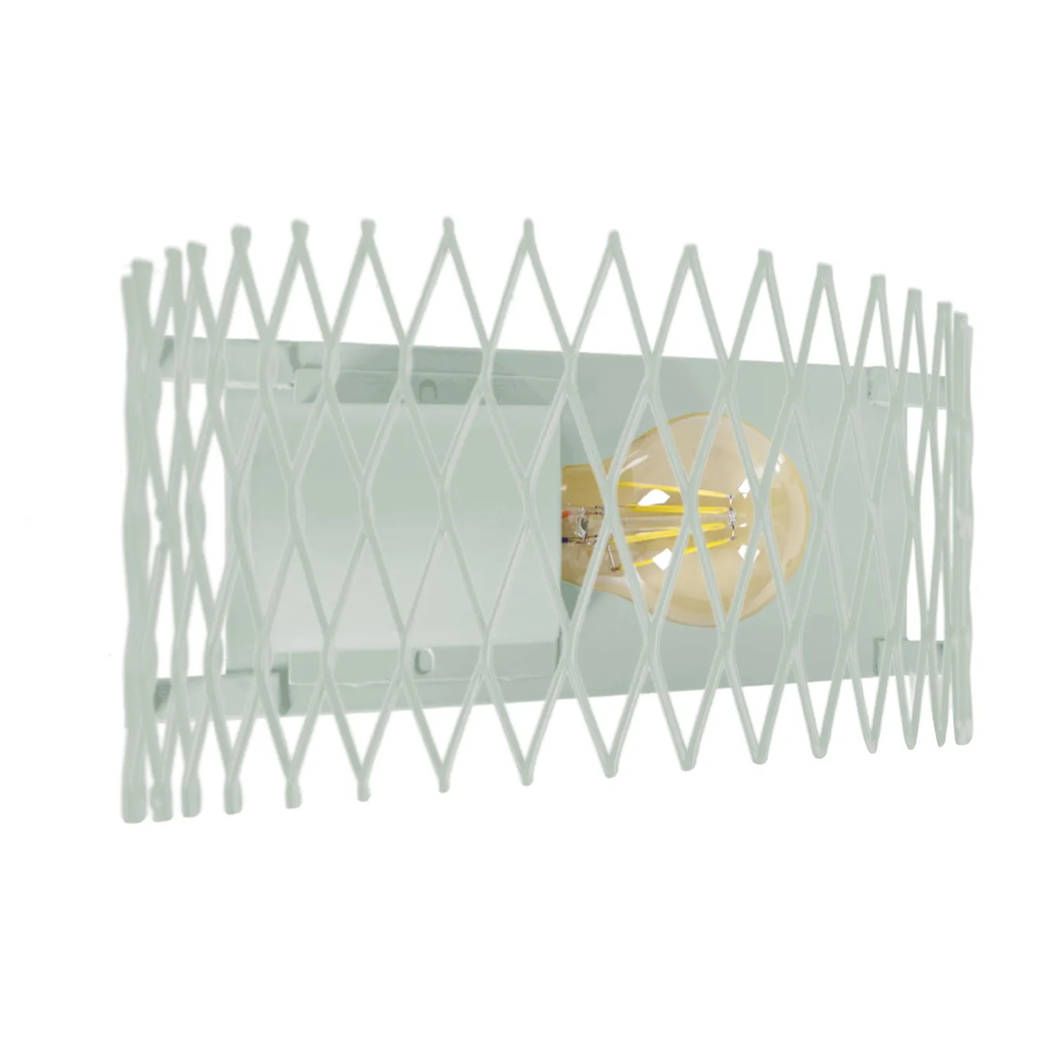 Tosel Aster applique muro nero 25x11 cm luce su e giu