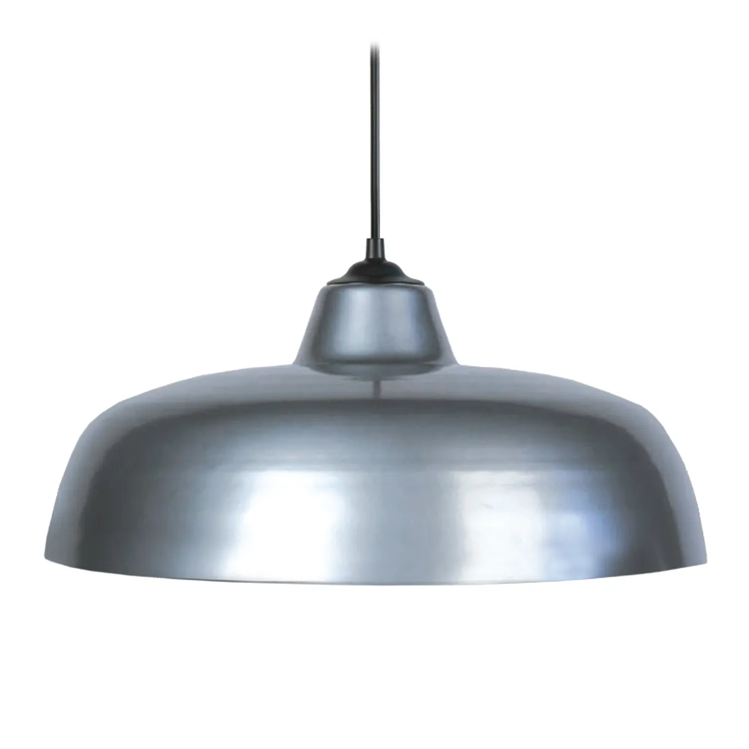 Tosel Trog sospensione metallo nero 32x100 cm E27