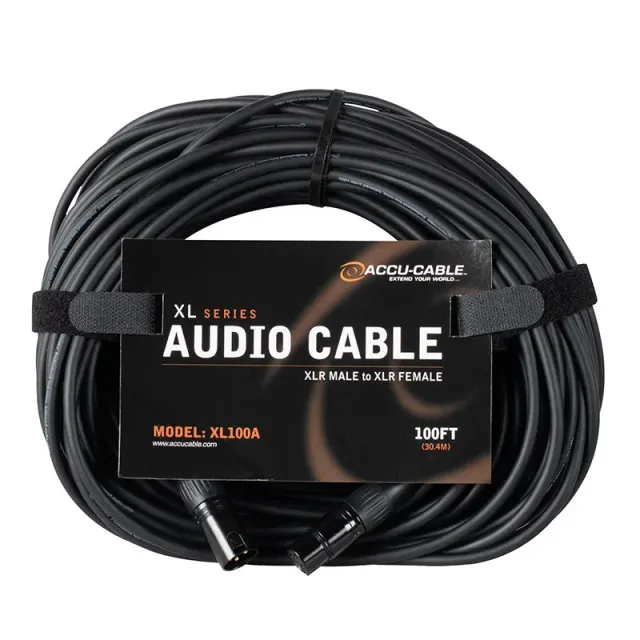 American DJ Accu Cable XL100A cavo XLR 30 m bilanciato