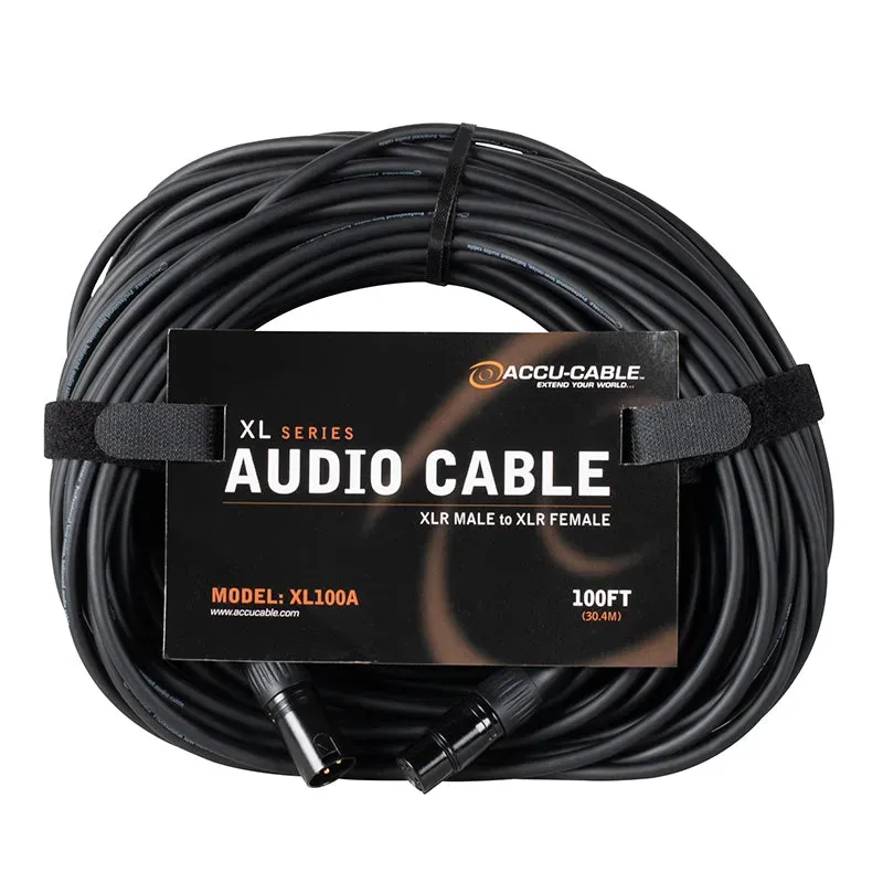 American DJ Accu Cable XL100A cavo XLR 30 m bilanciato