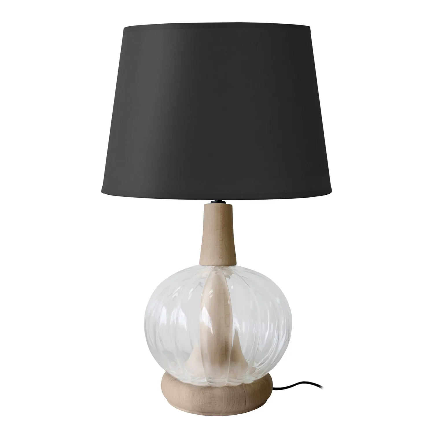 Tosel Marseille lampada da tavolo colonna naturale 55 cm