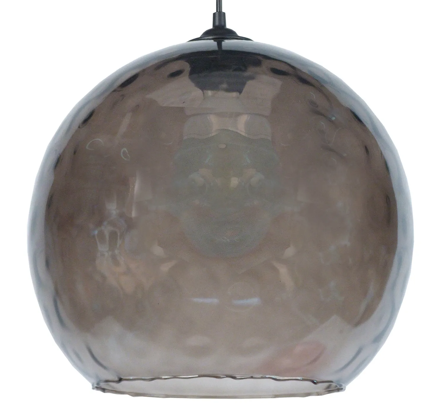 Tosel Globe Optique sospensione vetro trasparente 30x100 cm