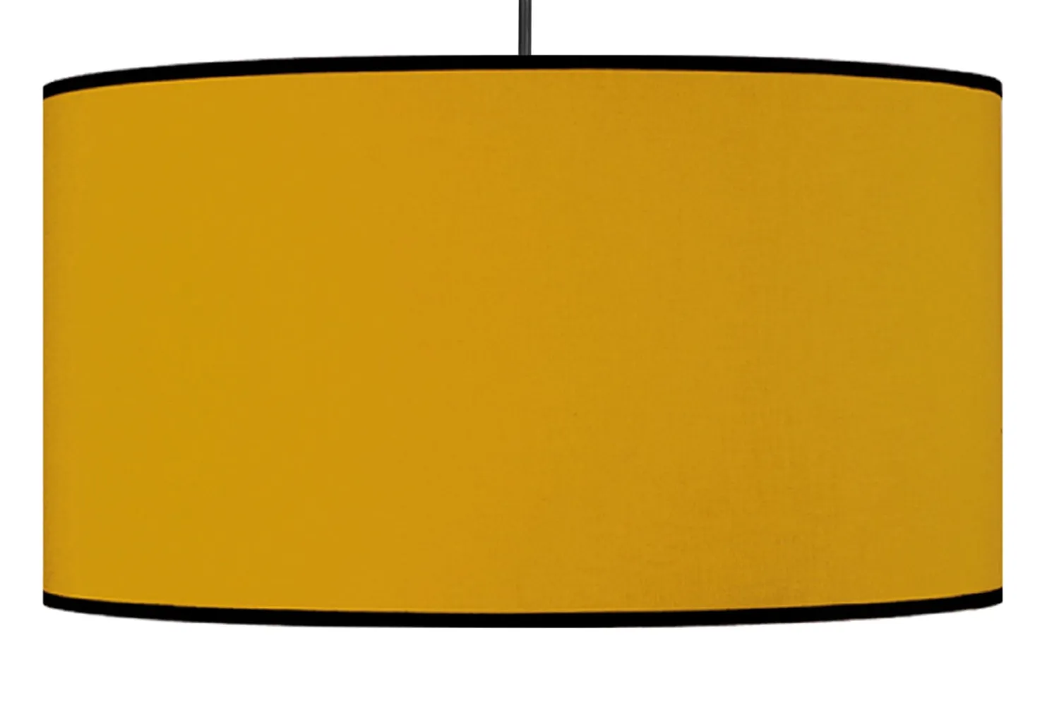 Tosel Agra sospensione cilindro giallo senape E27