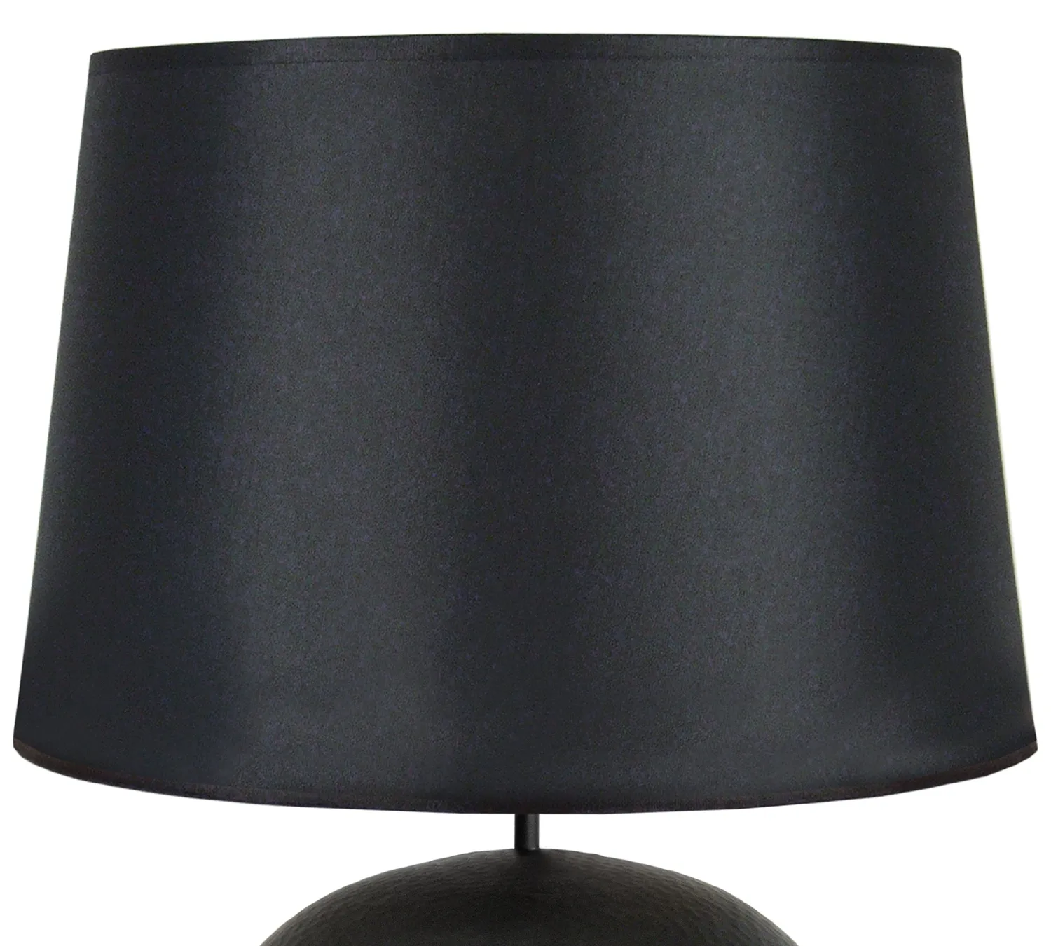 Tosel Saigon Boule lampada da tavolo 40x60cm nera metallo