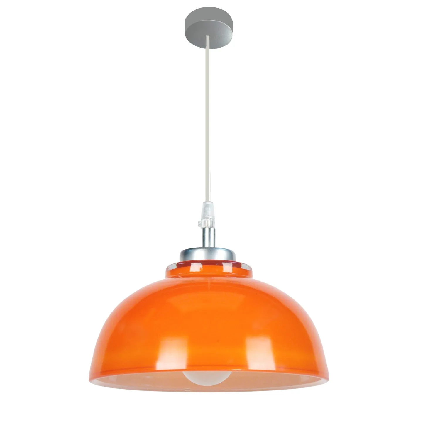 Tosel Flamande lampada a sospensione 24x100 cm vetro