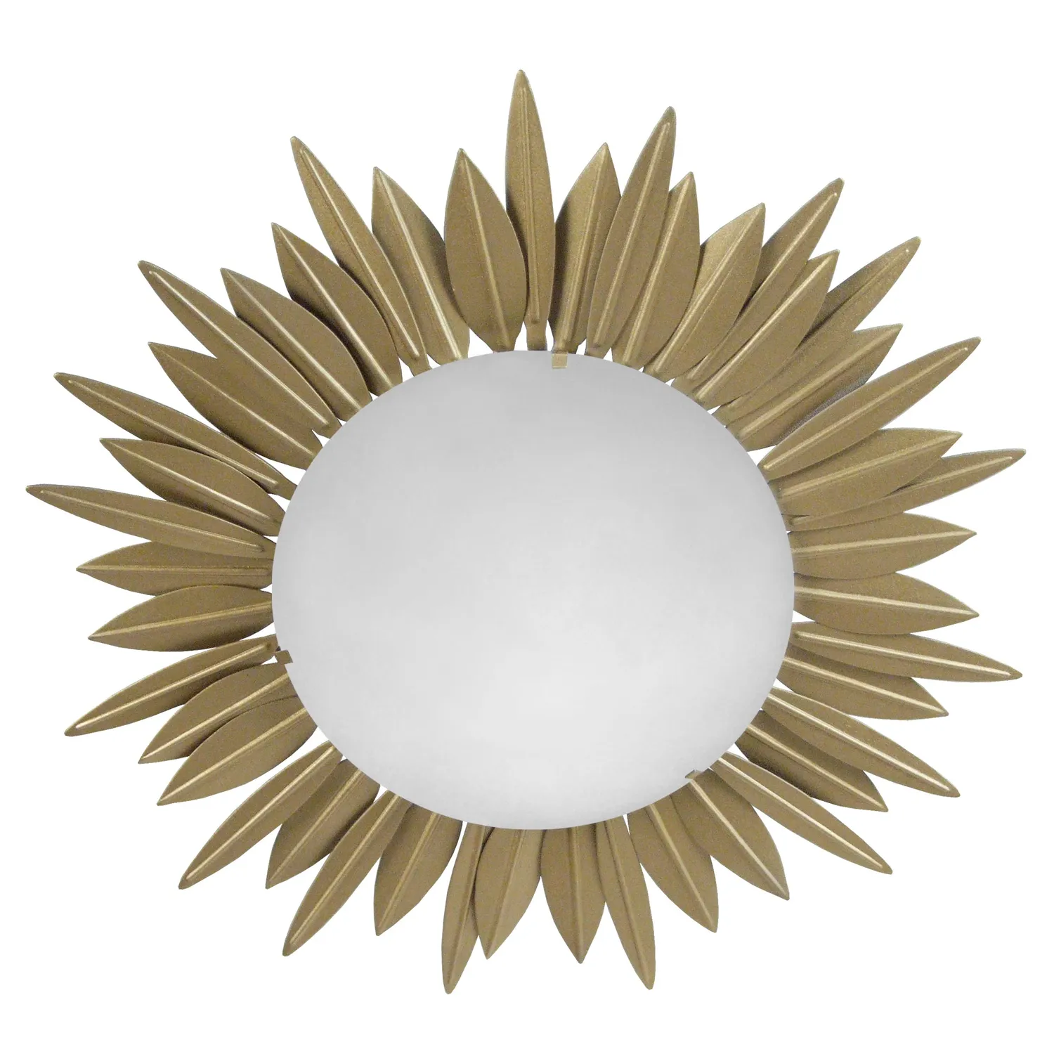 Tosel Soleil plafoniera metallo alluminio vetro E27