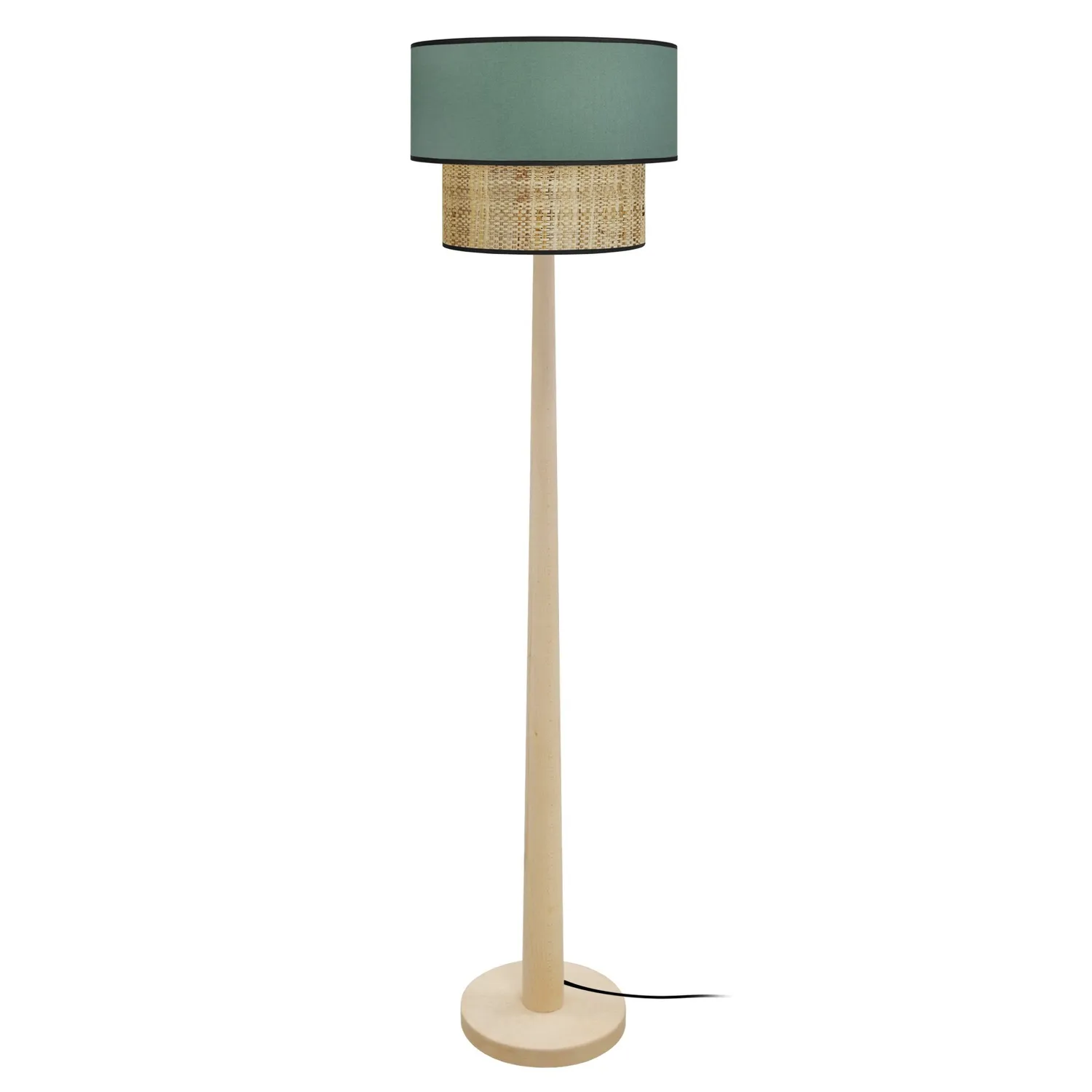 Tosel Cochin piantana colonna naturale crema 40x162 cm E27