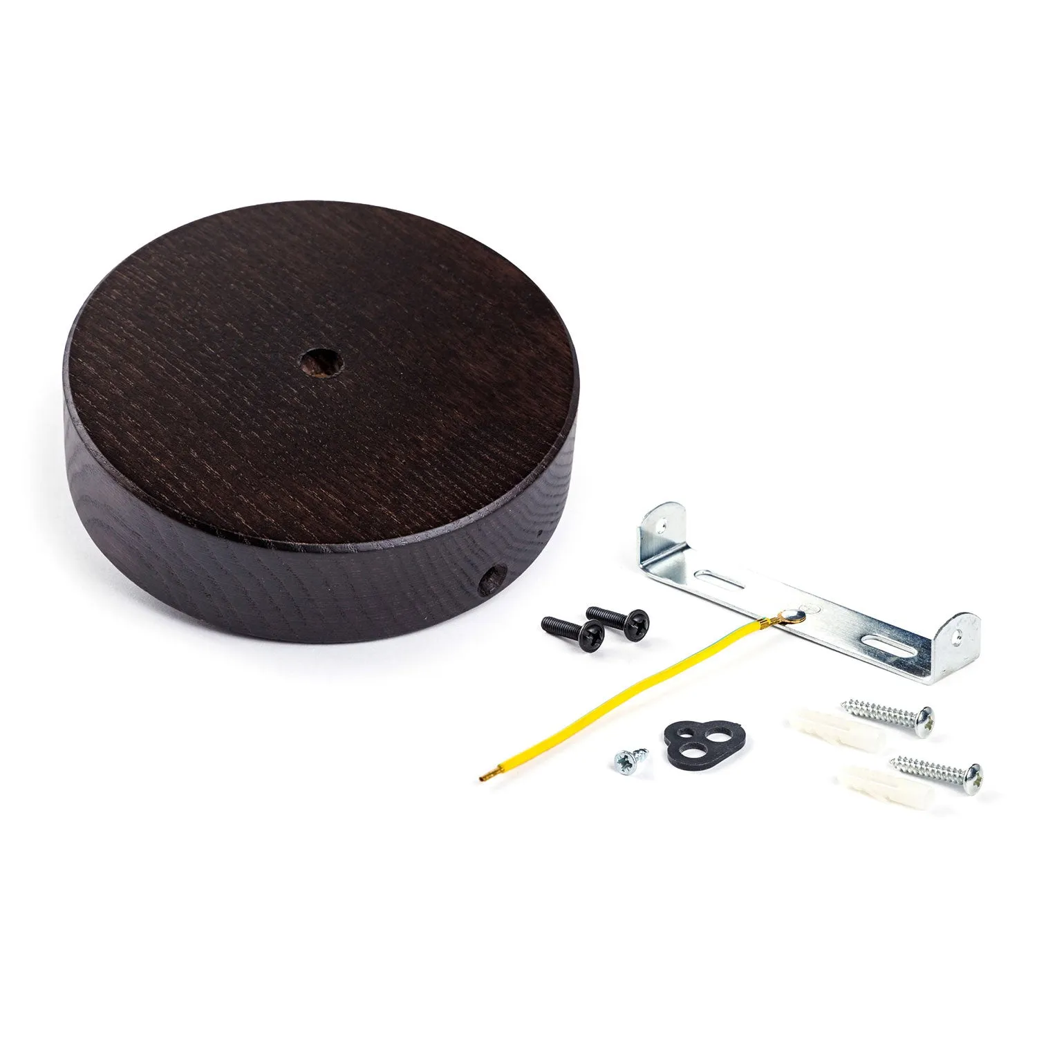 Creative Cables Rosone Legno Soffitto Effetto Wenge