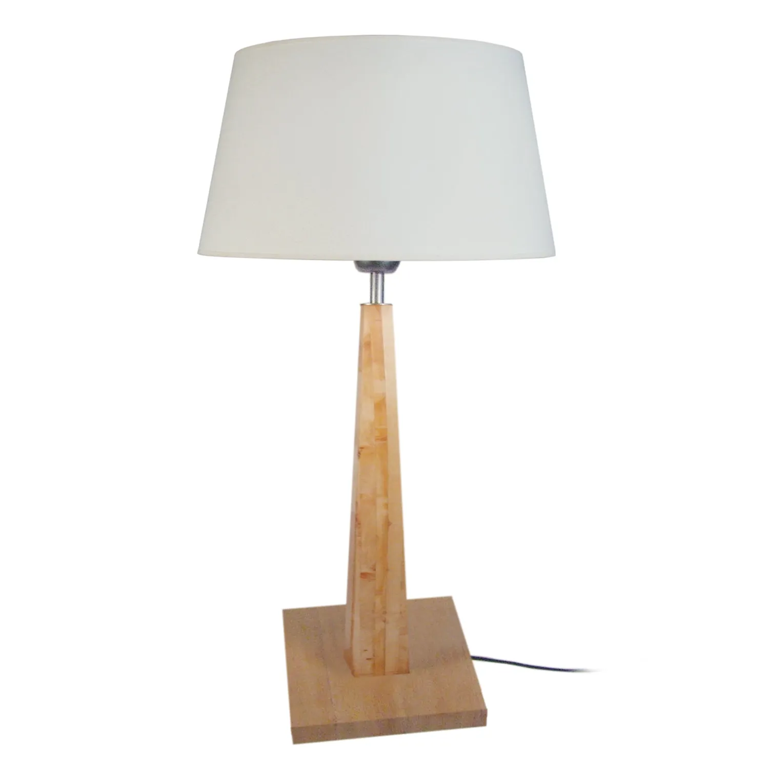 Tosel Thor lampada da tavolo naturale ecrù 30x56 cm