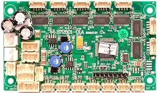 American DJ Focus S72501-01A-001 scheda motore