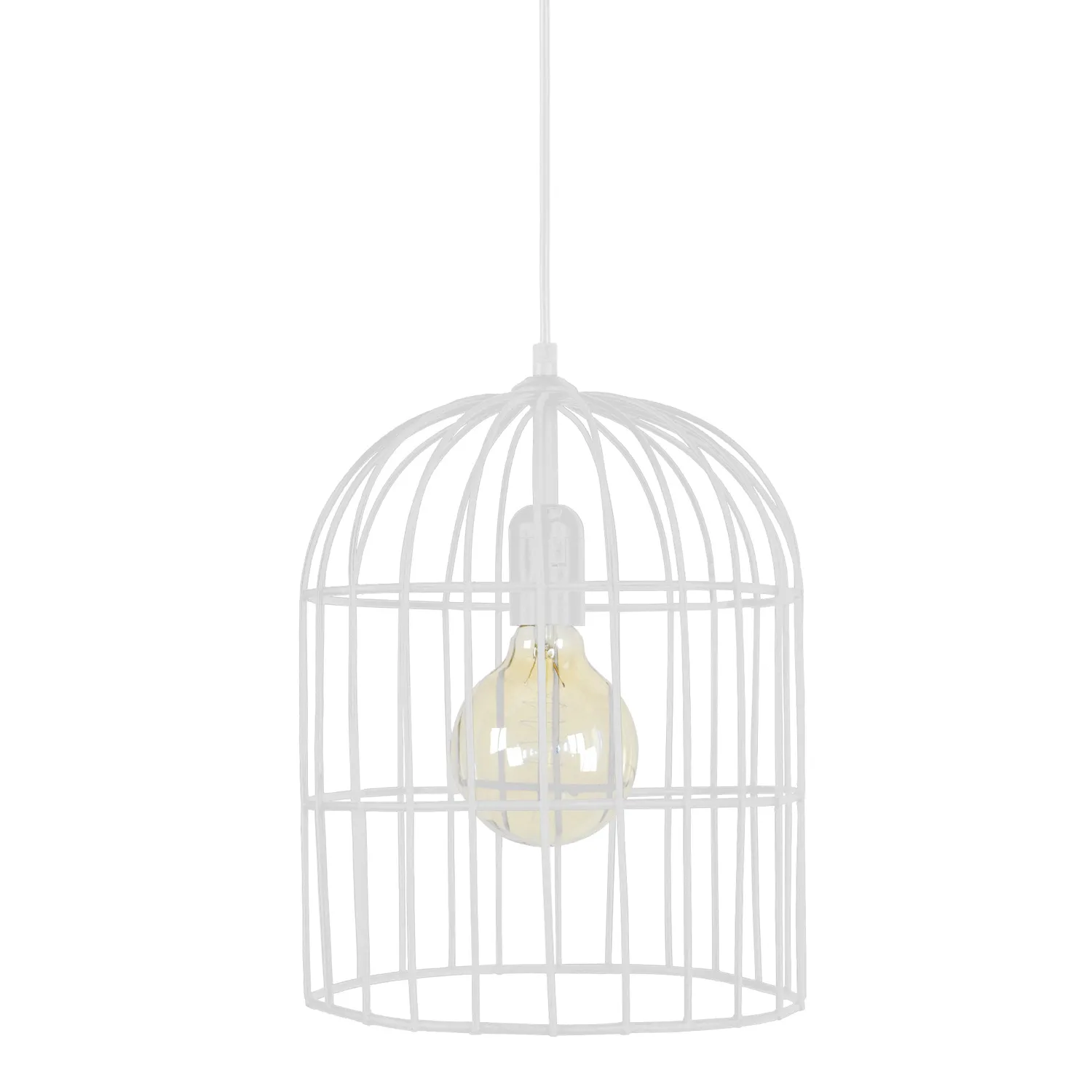 Tosel Cage sospensione gabbia nera D24 cm E27