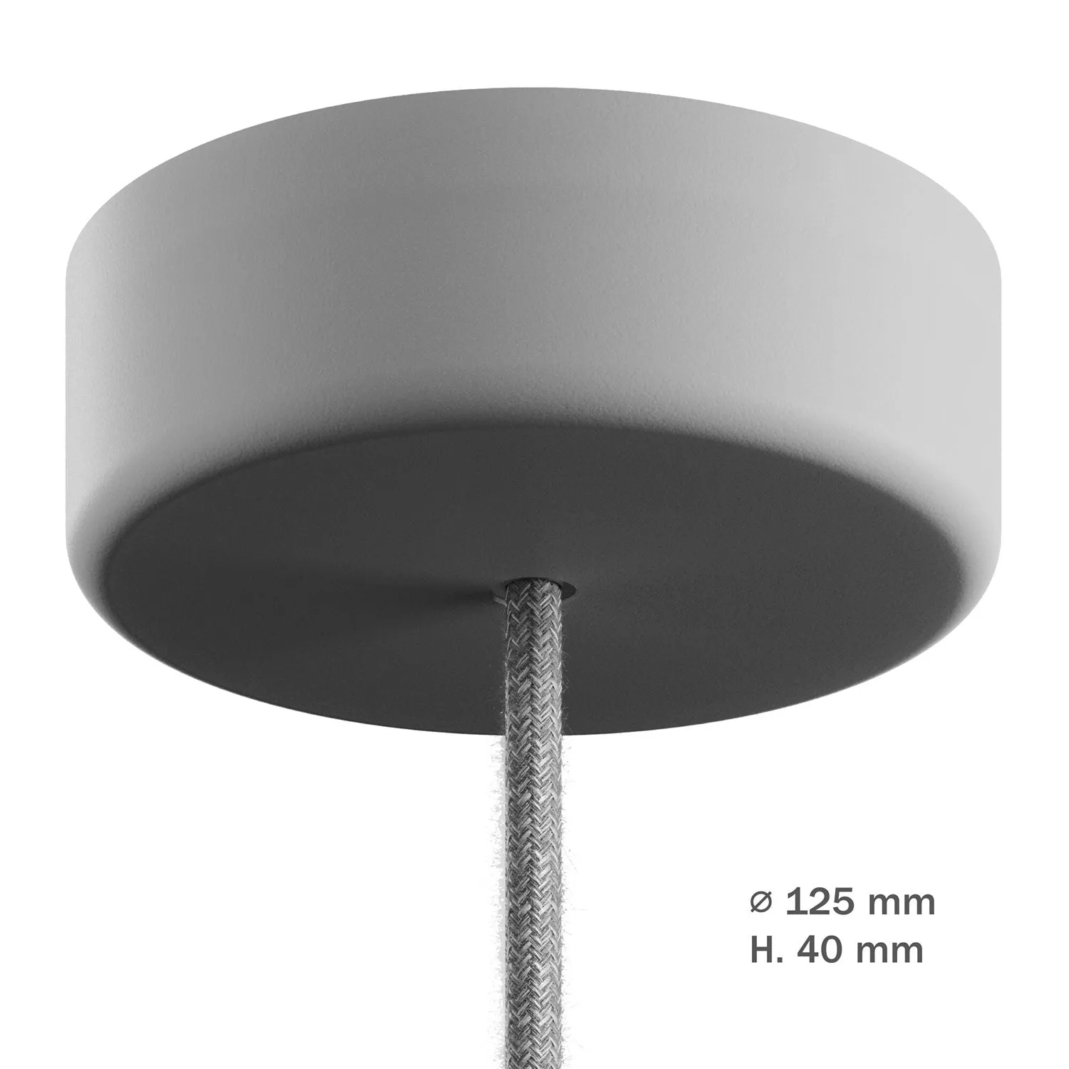 Creative Cables Eiva rosone soffitto esterno IP65 salmone