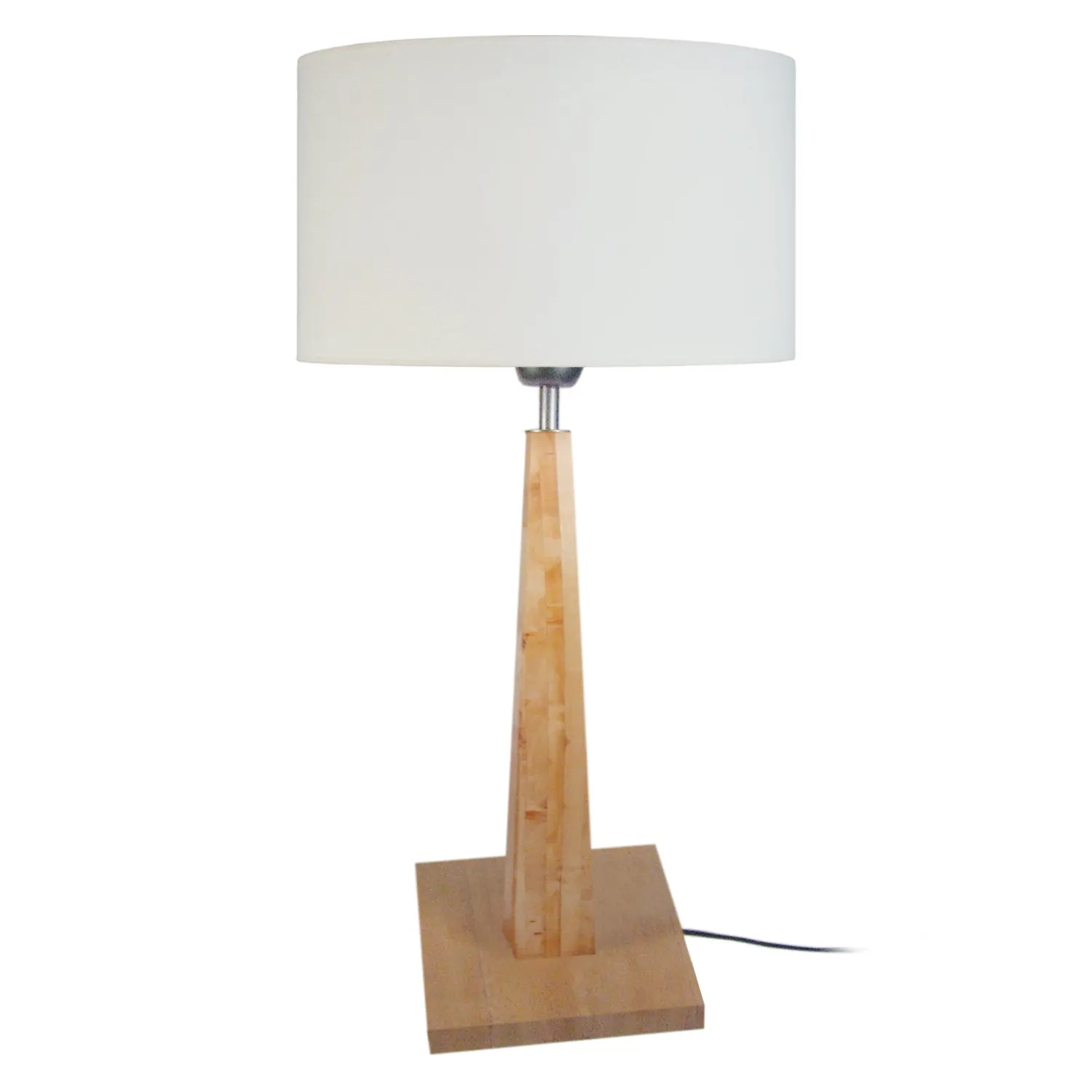 Tosel Thor B lampada tavolo legno naturale 30x57cm E27