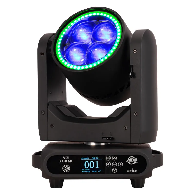 American DJ Vizi Xtreme testa mobile beam wash