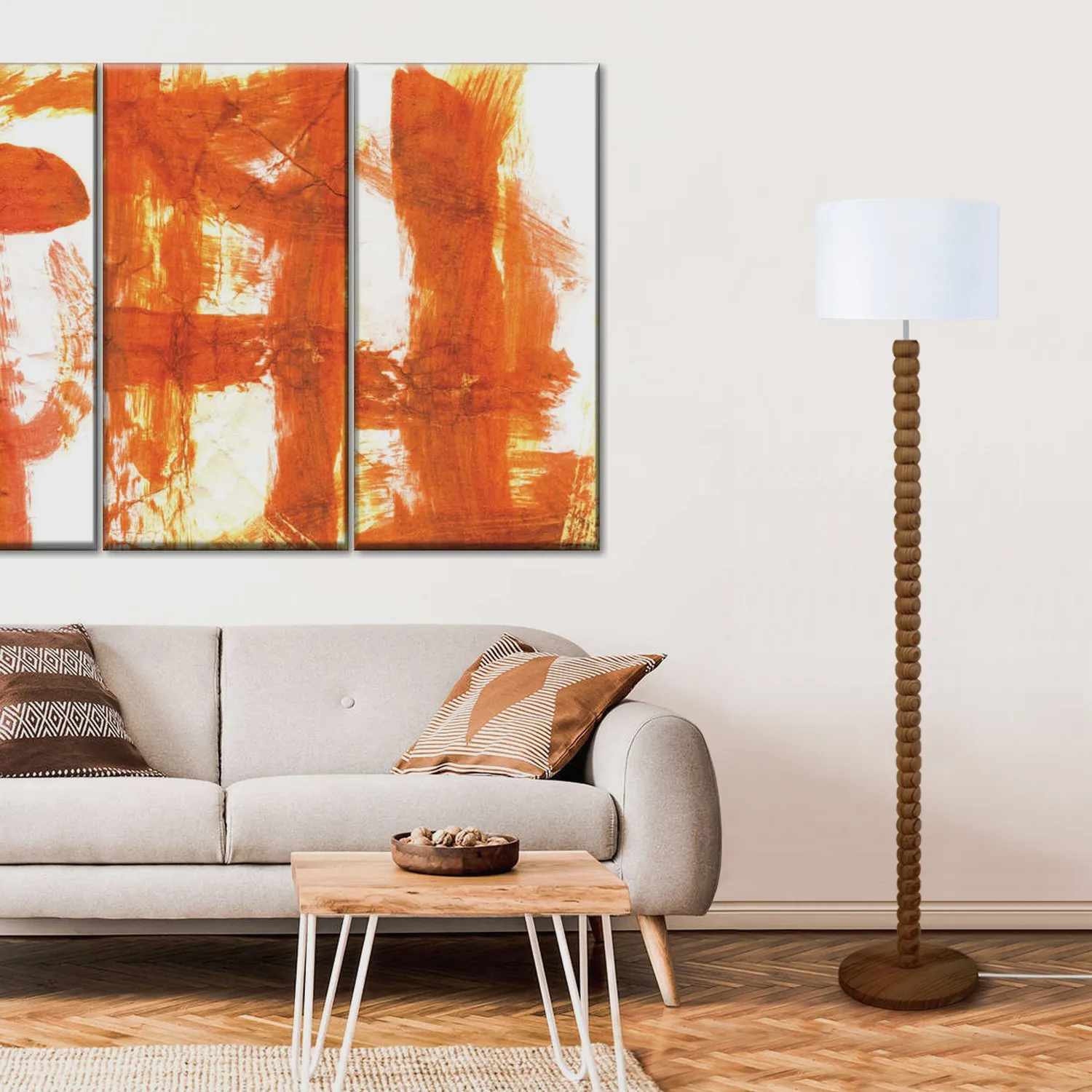 Tosel Augusto piantana 40x153cm naturale tessuto